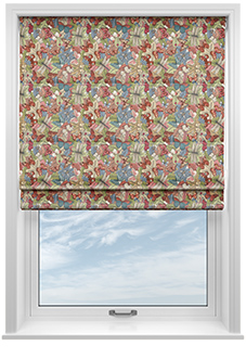 Botanist, Garnet - Roman Blind